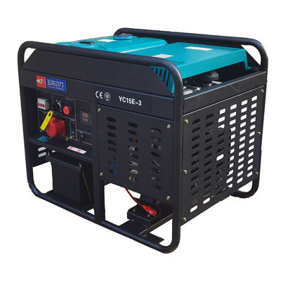 Générateur diesel de 15 kW avec protection contre la basse pression d'huile et vitesse 1500/1800