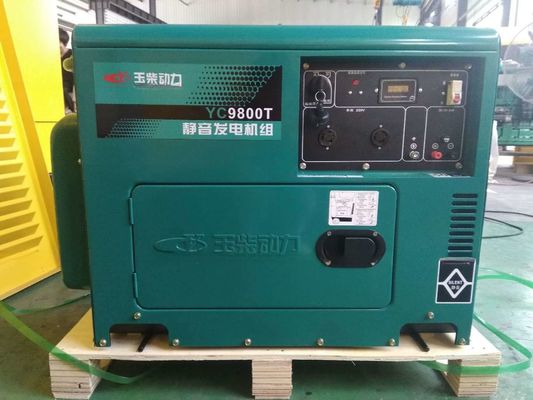 12.5kva générateur diesel silencieux ensemble fréquence 50/60HZ Unité Taille 1250*650*760mm