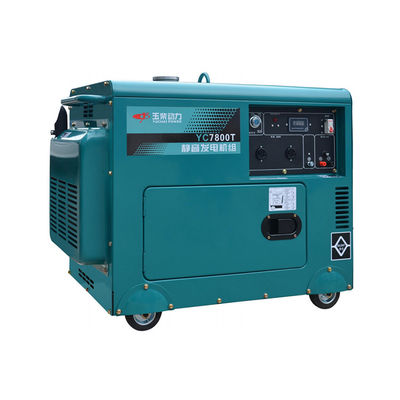 7Ensemble de générateurs diesel silencieux de 0,0kva et modèle portable à tension nominale 230V/400V