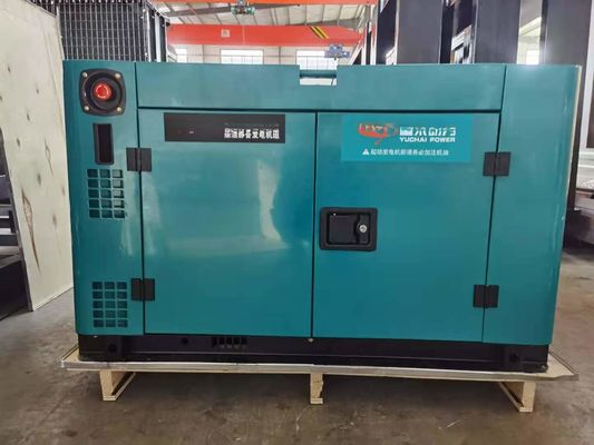 Générateur diesel de 10 KVA équipé d'un alternateur en cuivre à 100% et d'un démarrage électrique en courant continu de 24 V