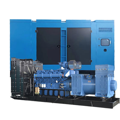 Type ouvert 750kva 600kw puissance électrique en veille avec refroidissement à l'eau et moteur super silencieux