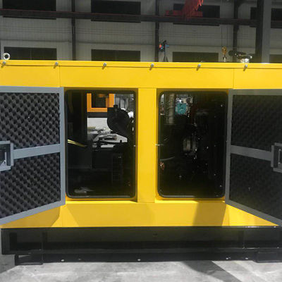 Générateur diesel ouvert silencieux de type 60kva 80kva 100kva à refroidissement par eau à trois phases 50hz 60hz