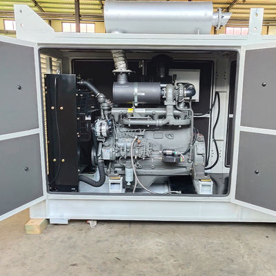 Générateur diesel ouvert silencieux de type 60kva 80kva 100kva à refroidissement par eau à trois phases 50hz 60hz